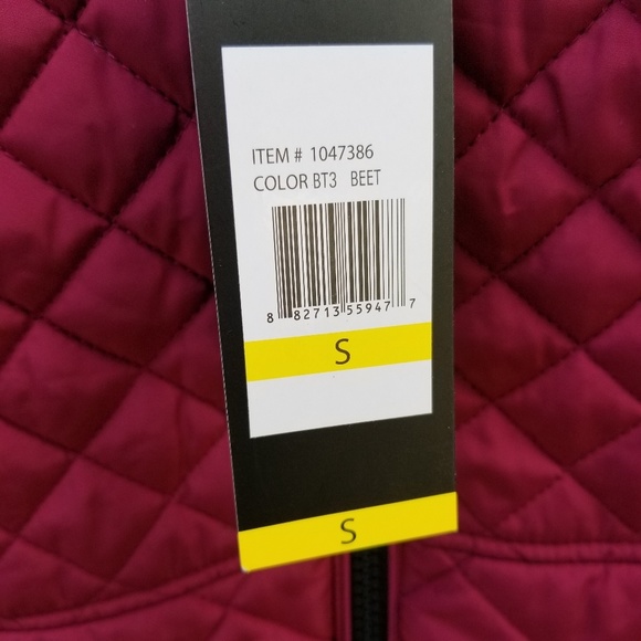 Andrew Marc quilted puffer vest Small NWT - Picture 2 of 6